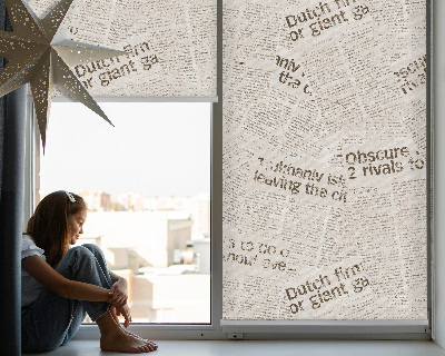 Fensterrollo innen