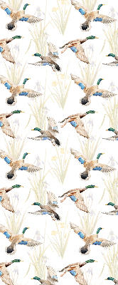 Rollo Fenster mit fliegenden Enten