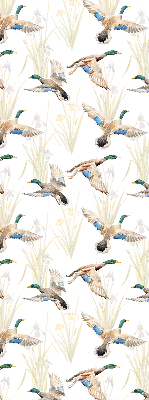Rollo Fenster mit fliegenden Enten