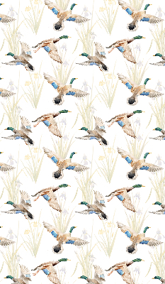 Rollo Fenster mit fliegenden Enten