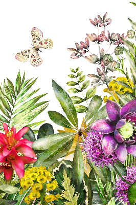 Fensterrollo innen blumen