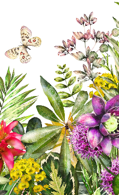 Fensterrollo innen blumen
