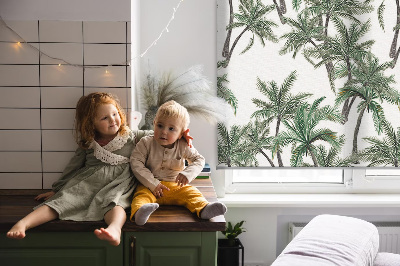 Rollo Fenster palmen