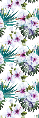 Rollo Fenster blumen