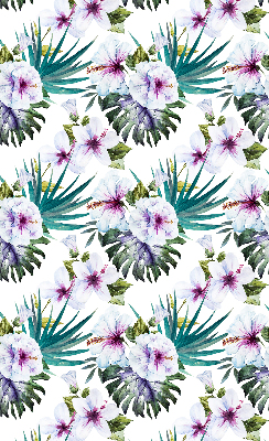Rollo Fenster blumen
