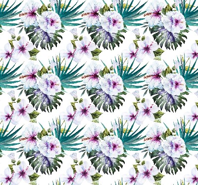 Rollo Fenster blumen