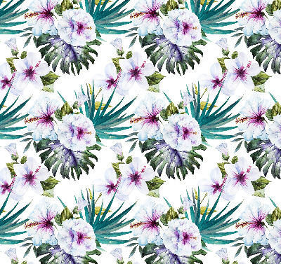 Rollo Fenster blumen