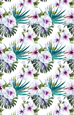 Rollo Fenster blumen