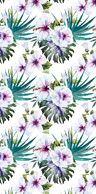 Rollo Fenster blumen