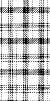Fensterrollo in grauem Tartan-Muster