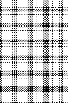 Fensterrollo in grauem Tartan-Muster