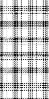 Fensterrollo in grauem Tartan-Muster