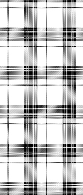 Fensterrollo in grauem Tartan-Muster
