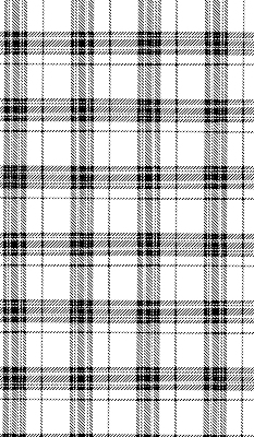 Fensterrollo in grauem Tartan-Muster