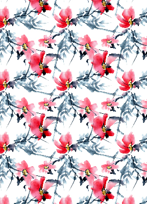 Rollo Fenster Blumen