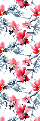 Rollo Fenster Blumen