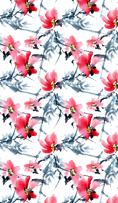 Rollo Fenster Blumen