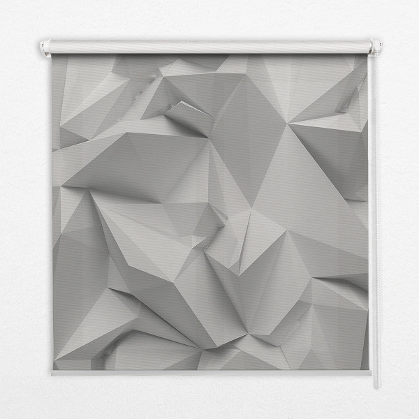 Rollofenster aus 3D-Papierwand