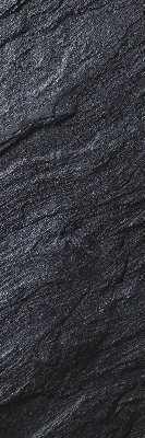 Fensterrollo innen in schwarzer Textur