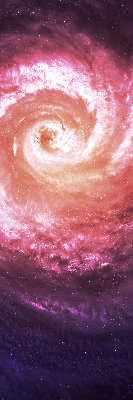Fensterrollo innen in der Ausführung Galaxis