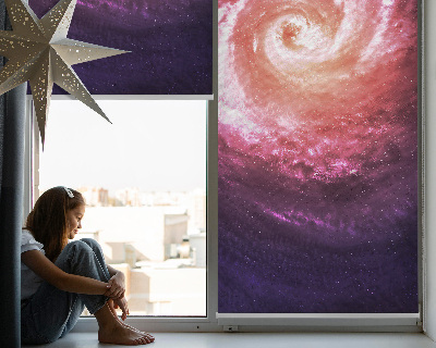 Fensterrollo innen in der Ausführung Galaxis