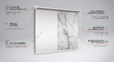 Rollo Fenster in grauer Granitoptik