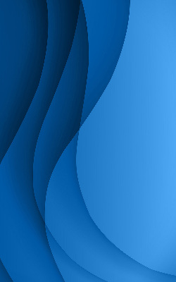 Fensterrollo innen in blauer Wellenoptik