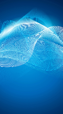 Fensterrollo in blauer Ausführung