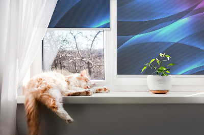Rollo Fenster in der Ausführung Farbenfrohe Animation