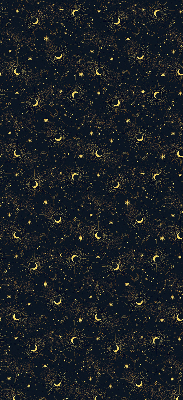 Fensterrollo mond und sterne