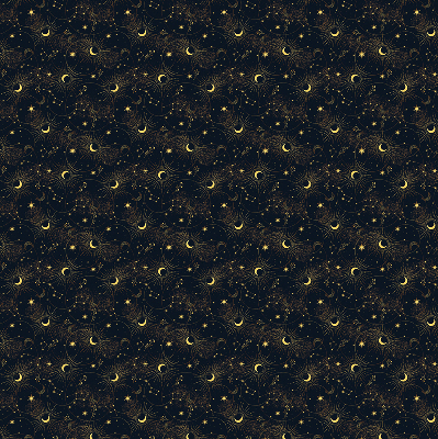 Fensterrollo mond und sterne