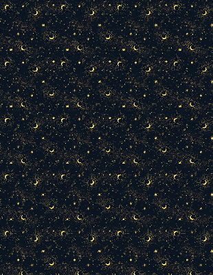Fensterrollo mond und sterne