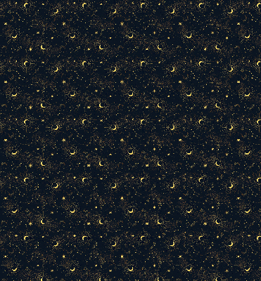 Fensterrollo mond und sterne