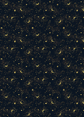Fensterrollo mond und sterne