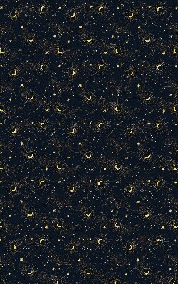 Fensterrollo mond und sterne