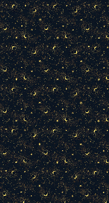 Fensterrollo mond und sterne