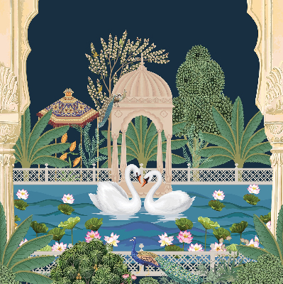 Fensterrollo für den Innenbereich