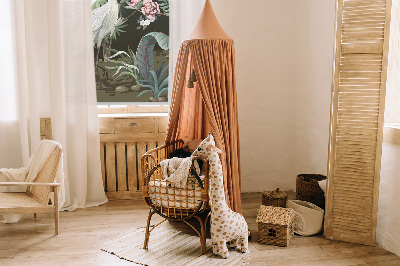 Rollo Fenster mit Vögeln auf einem Baum