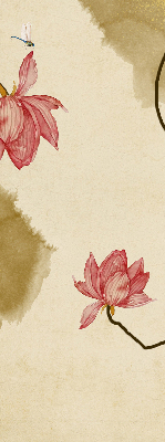 Fensterrollo blumen