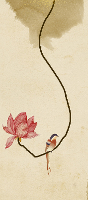 Fensterrollo blumen