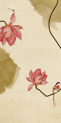 Fensterrollo blumen