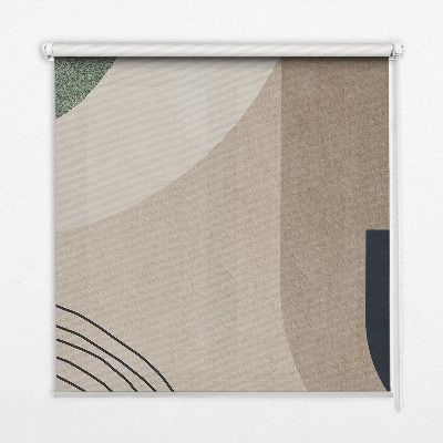 Fensterrollo abstrakt