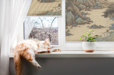 Fensterrollo innen