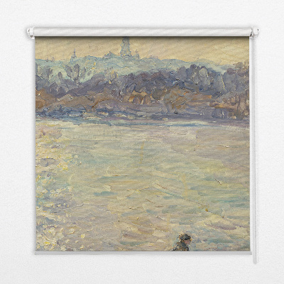 Fensterrollo menschen auf dem Wasser