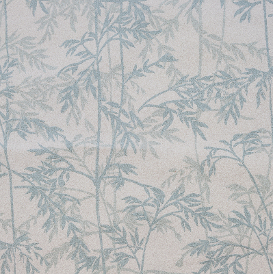 Fensterrollo mit Blätterdesign