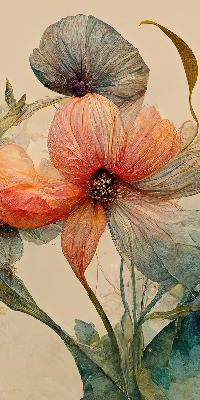 Fensterrollo innen blume