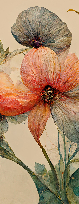 Fensterrollo innen blume