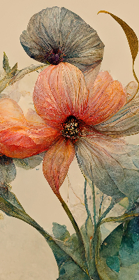 Fensterrollo innen blume