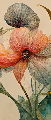 Fensterrollo innen blume