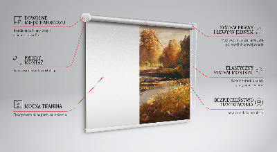 Fensterrollo innen